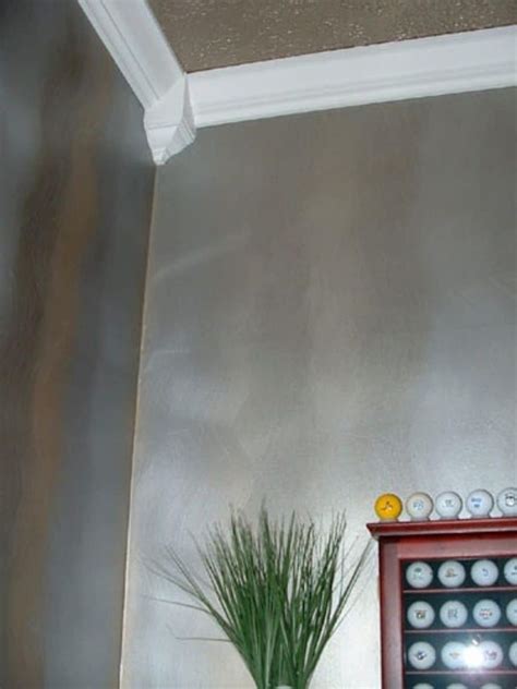 metallic silver house paint|silver paint for interior walls.